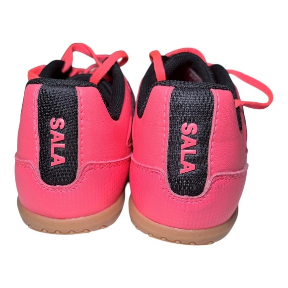 Barbiecore Adidas Super Sala 2 Indoor Soccer Shoes Size 8 Pink Black Gum Sole - Picture 3 of 8